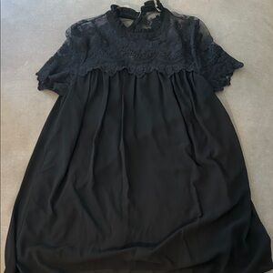 Vici Black Lace Dress